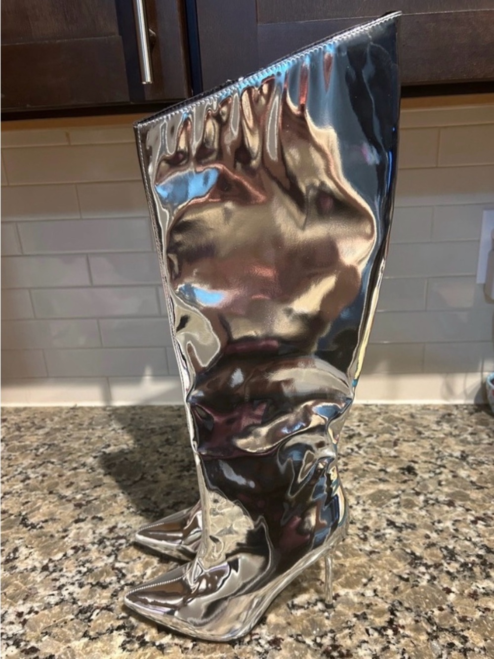 New Miss Lola Metallic Boots